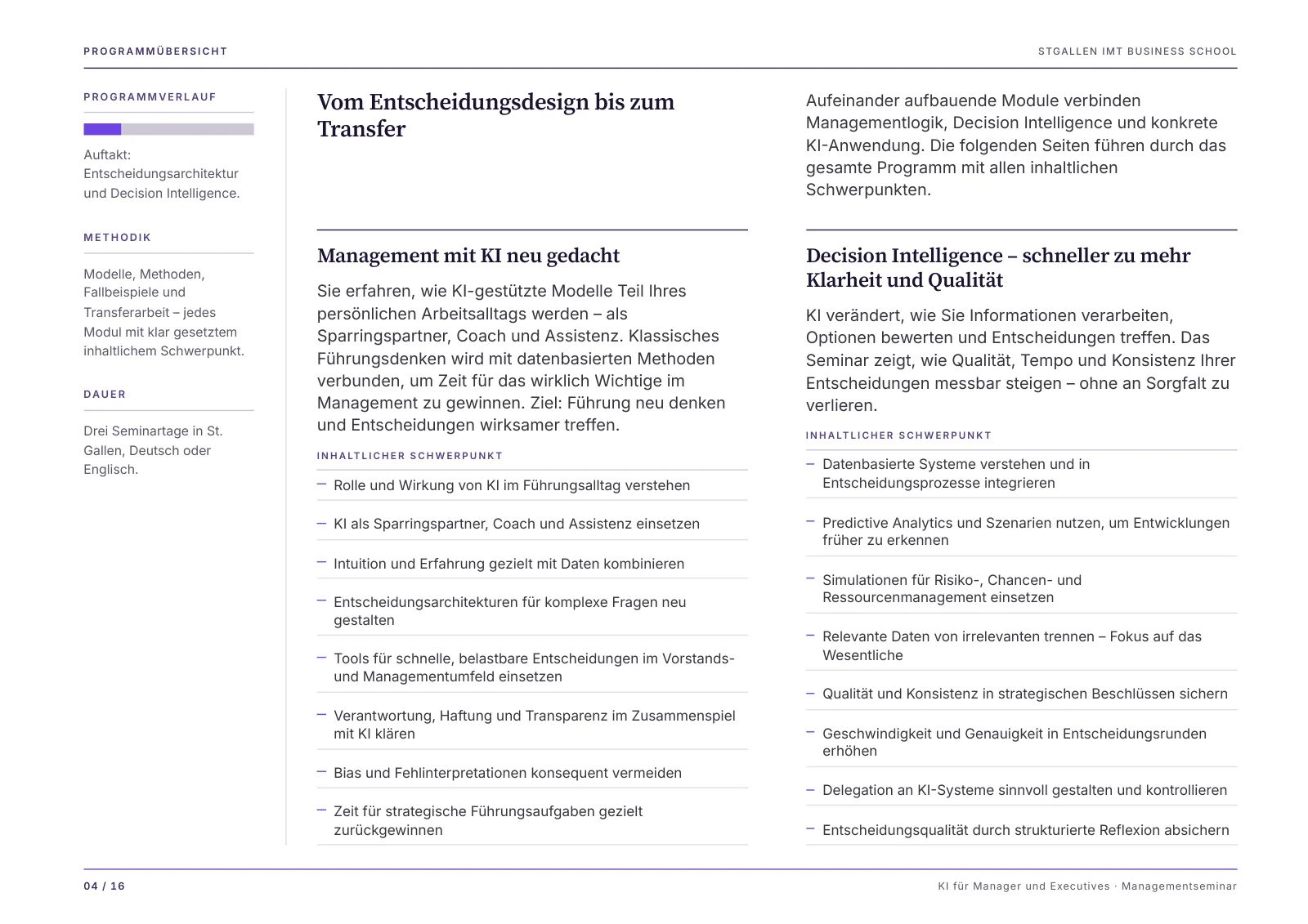 KI für Manager & Executives · Seite 4